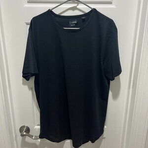 CUTS AO Curve-Hem Tee (Black)